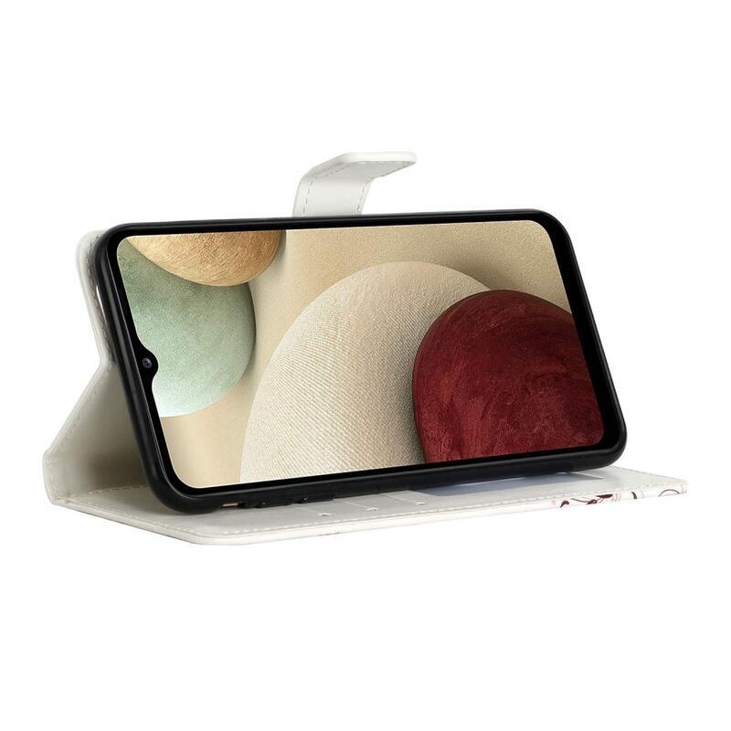 Creative peněženkové pouzdro na mobil Samsung Galaxy A13 5G/Galaxy A04s (164.7 x 76.7 x 9.1 mm) - modré pírko