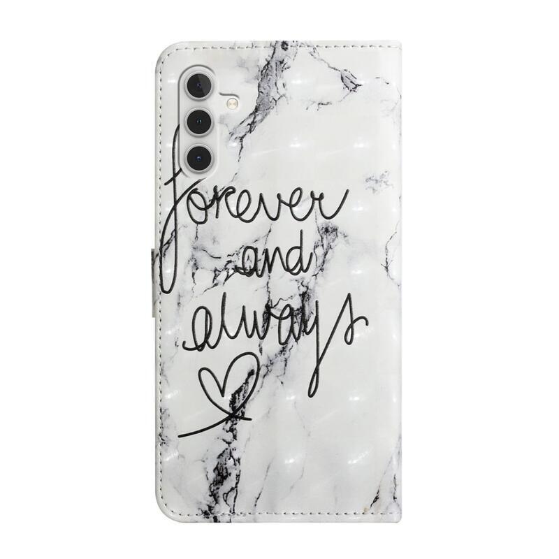 Creative peněženkové pouzdro na mobil Samsung Galaxy A13 5G/Galaxy A04s (164.7 x 76.7 x 9.1 mm) - navždy a vždy