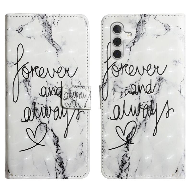Creative peněženkové pouzdro na mobil Samsung Galaxy A13 5G/Galaxy A04s (164.7 x 76.7 x 9.1 mm) - navždy a vždy
