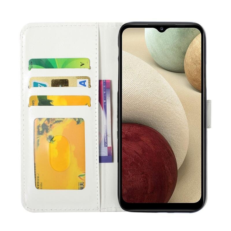 Creative peněženkové pouzdro na mobil Samsung Galaxy A22 4G - ananas