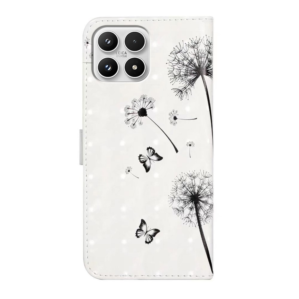 Creative peněženkové pouzdro na mobil Xiaomi 17 - děti a pampeliška