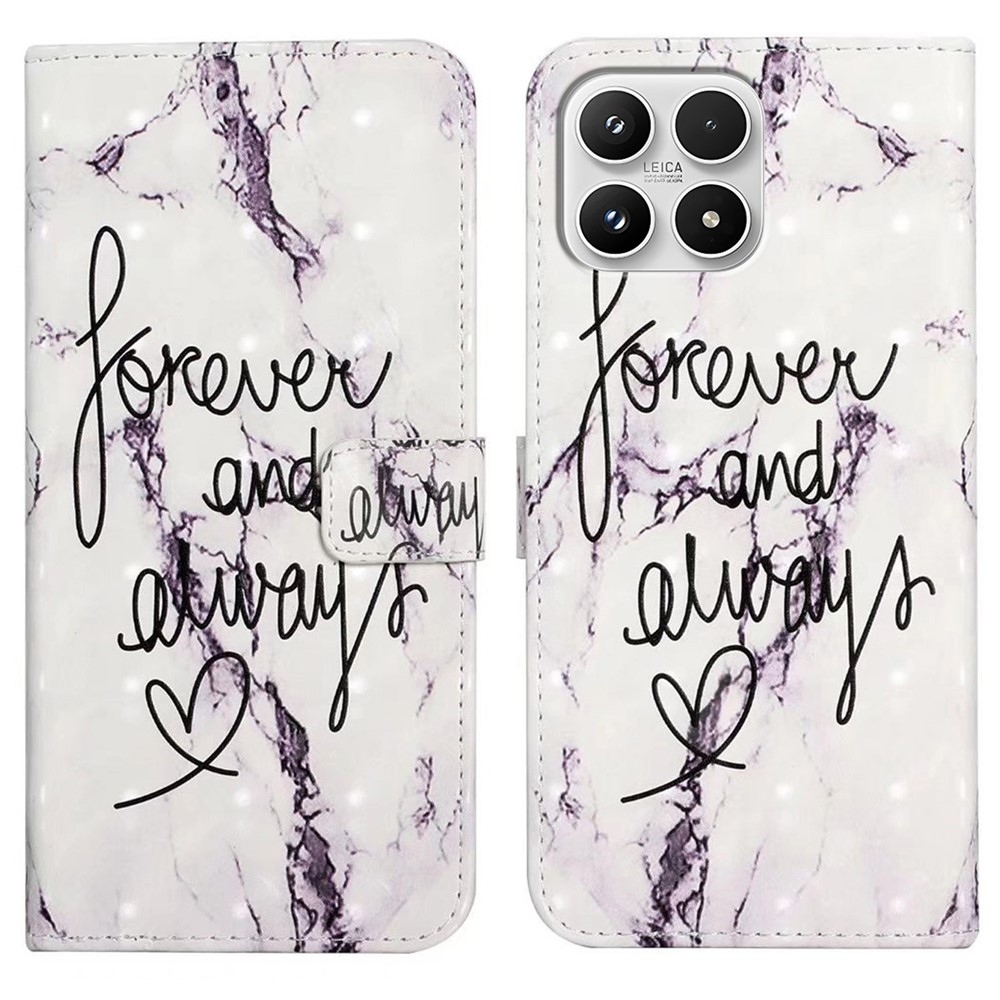 Creative peněženkové pouzdro na mobil Xiaomi 17 - navždy a vždy