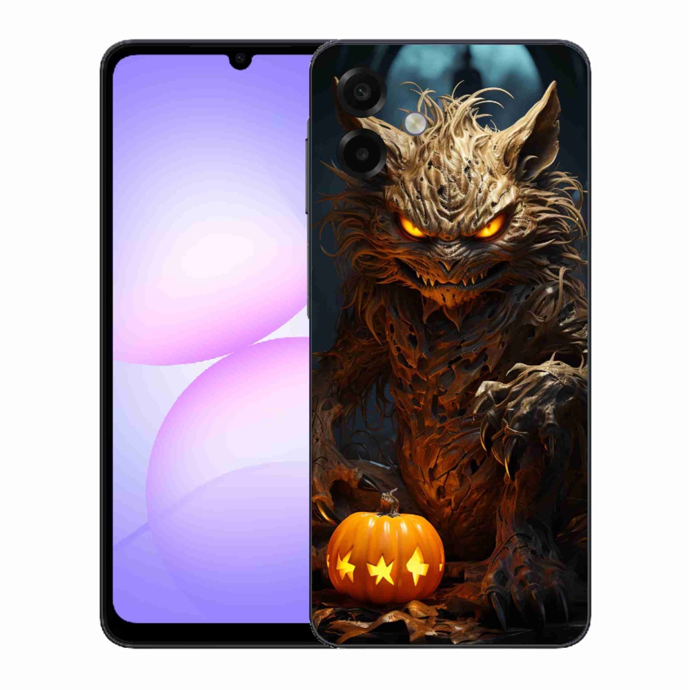 Gelový kryt mmCase na Samsung Galaxy A07 4G - halloweenská příšera