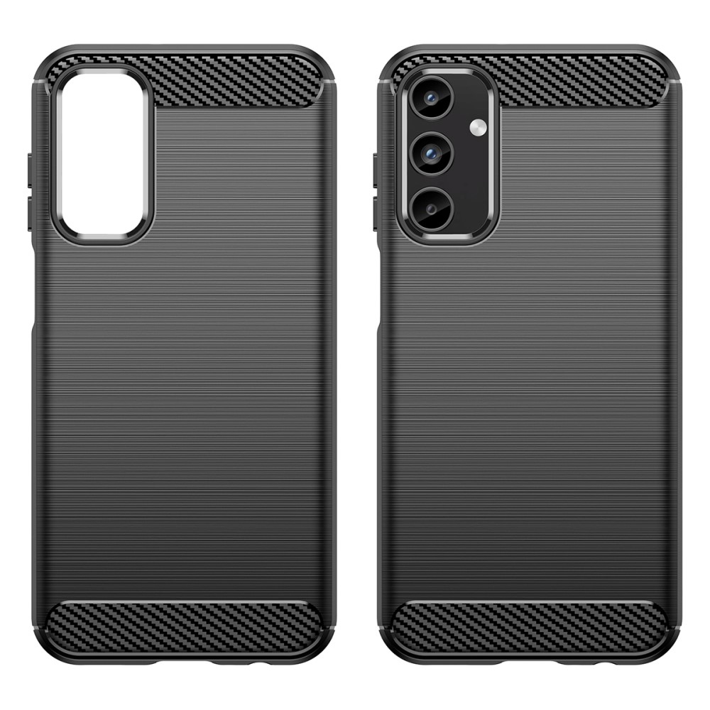 Carbon odolný gelový obal na Samsung Galaxy A15 4G/5G - černý