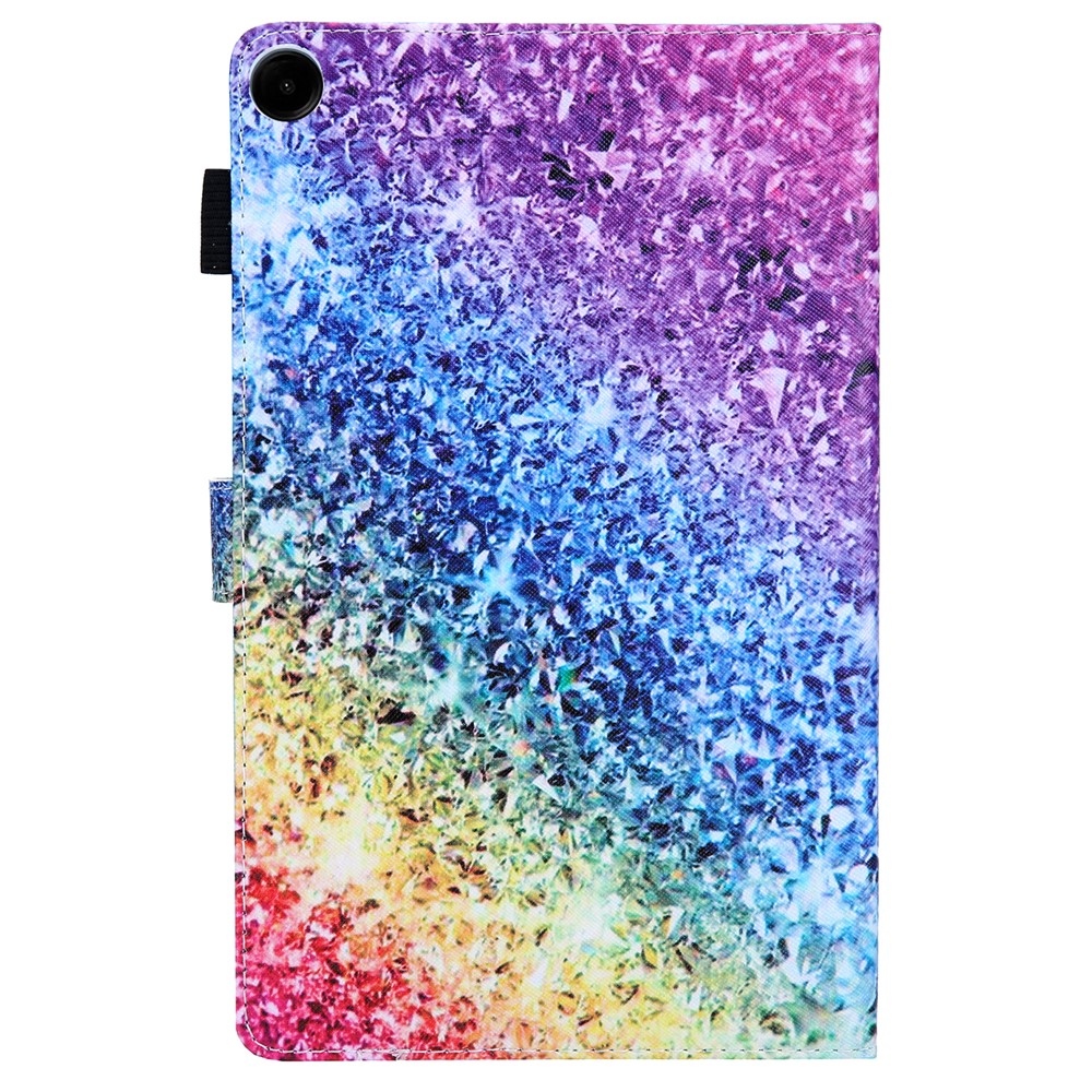 Cross chytré zavírací pouzdro na Samsung Galaxy Tab A11/Tab A9 - barevné diamanty