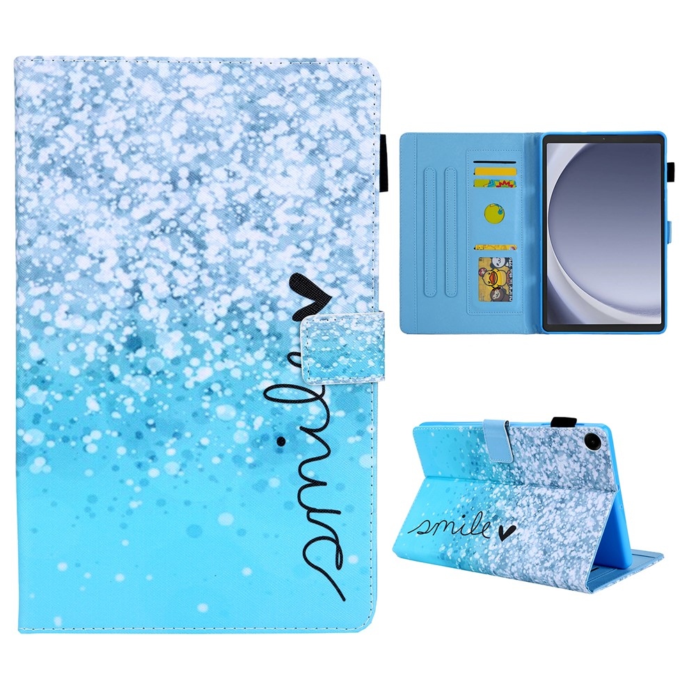 Cross chytré zavírací pouzdro na Samsung Galaxy Tab A11/Tab A9 - smile