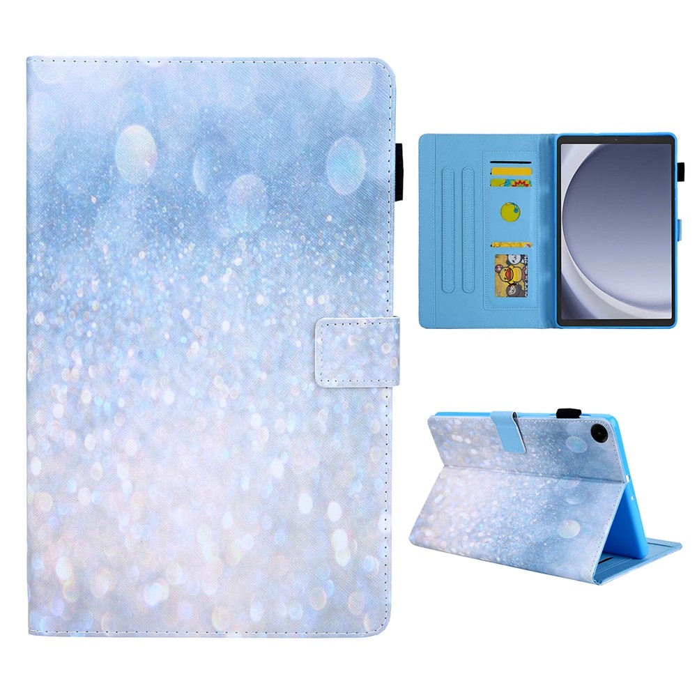 Cross chytré zavírací pouzdro na Samsung Galaxy Tab A11/Tab A9 - třpytivý písek