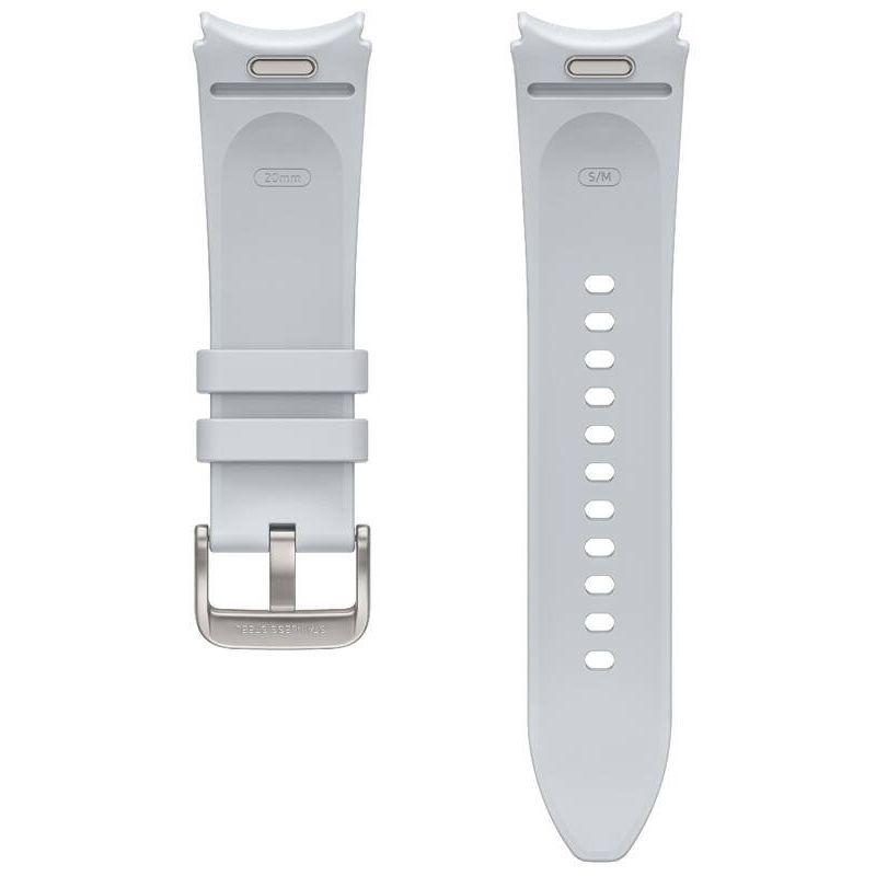 ET-SHR95SSE Samsung Galaxy Watch 6/6 Classic Kožený Řemínek (Vegan) S/M Silver