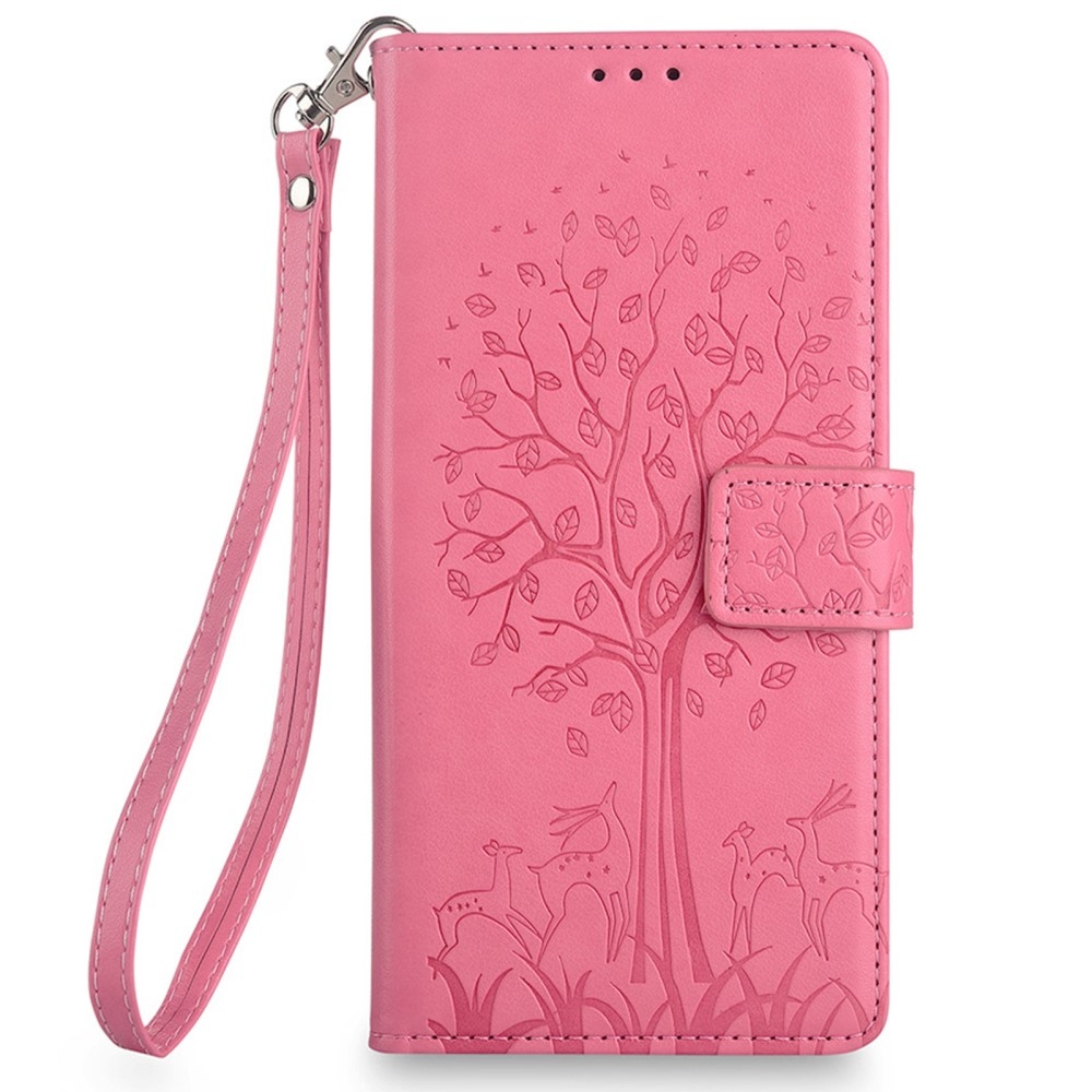 Tree knížkové pouzdro na Huawei Pura 70 - růžové