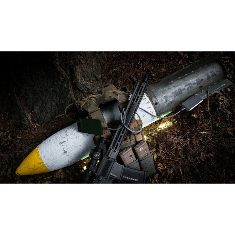 Tactical Fat Man 2.0 Cable USB-C/USB-C 1m Grey