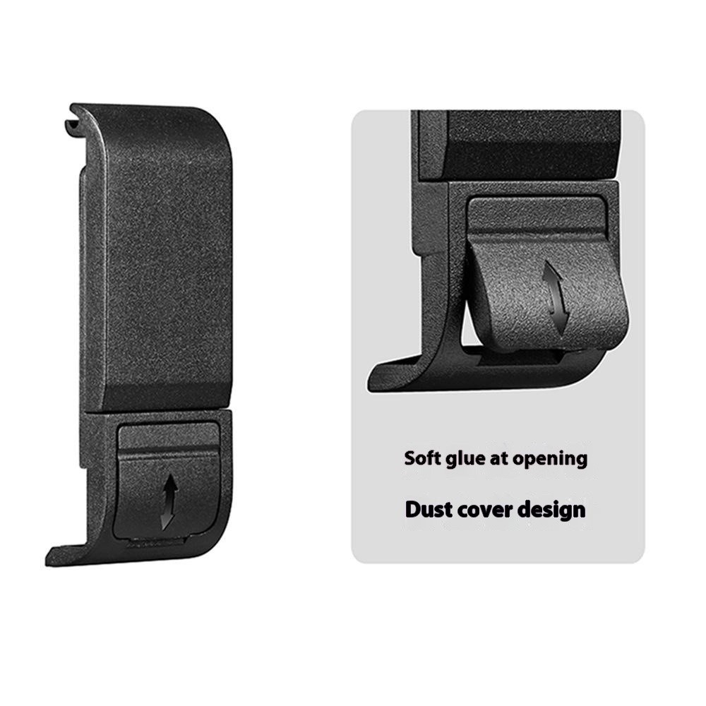 Silikonový ochranný obal s boční krytkou pro GoPro Hero 13/12/11/10/9 – modrý