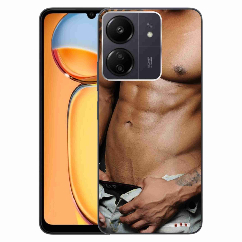 Gelový kryt mmCase na Xiaomi Poco C65/Redmi 13C - sexy muž