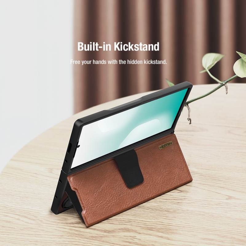 Nillkin Aoge Pouzdro pro Samsung Galaxy Z Fold 7 Brown