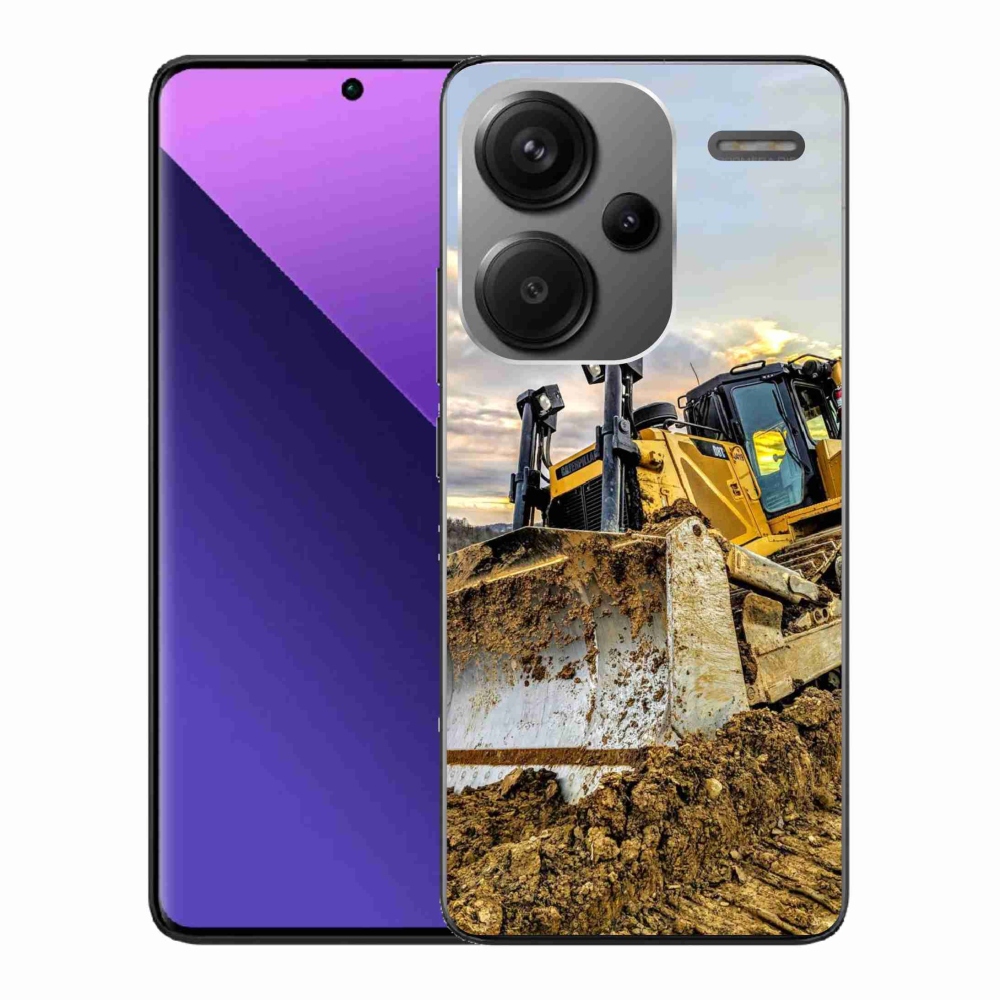 Gelový kryt mmCase na Xiaomi Redmi Note 13 Pro+ 5G - bagr