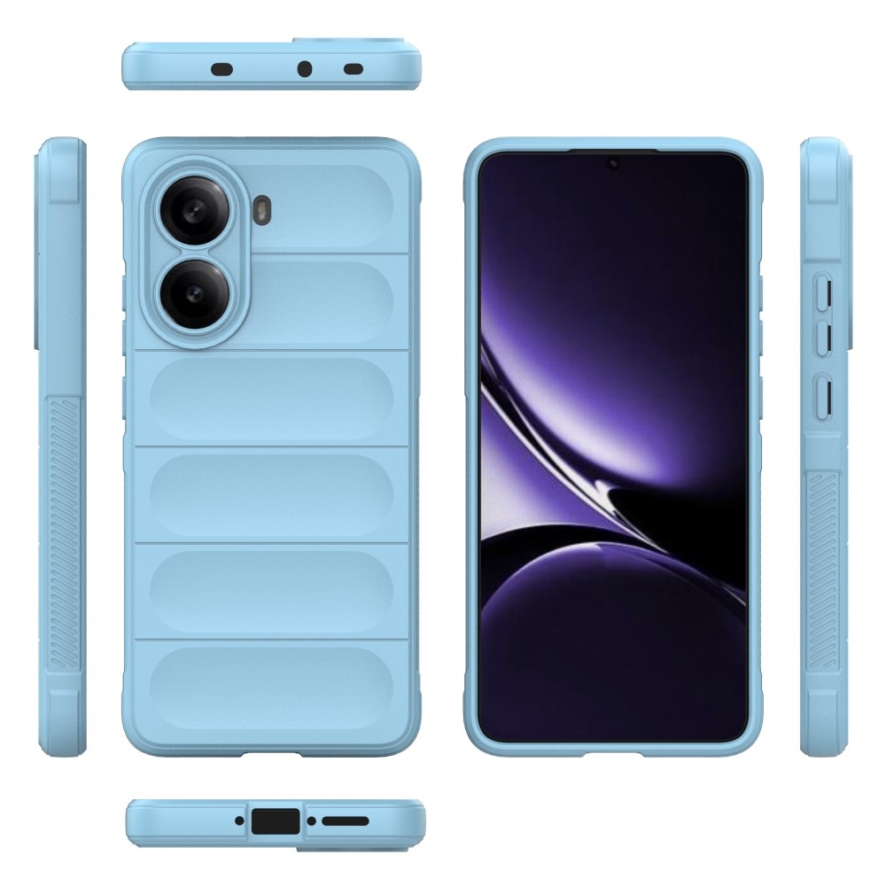 Rugg odolný gelový obal na Xiaomi Poco X7 Pro 5G - světlemodrý