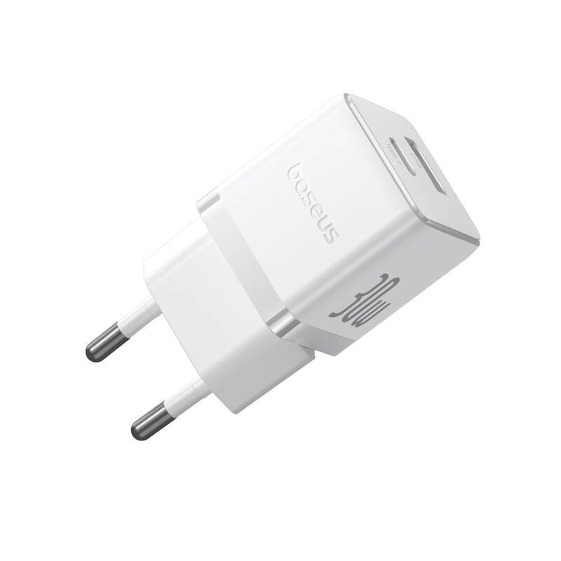 Baseus Palm Fast Nabíječka USB-A + USB-C 30W White