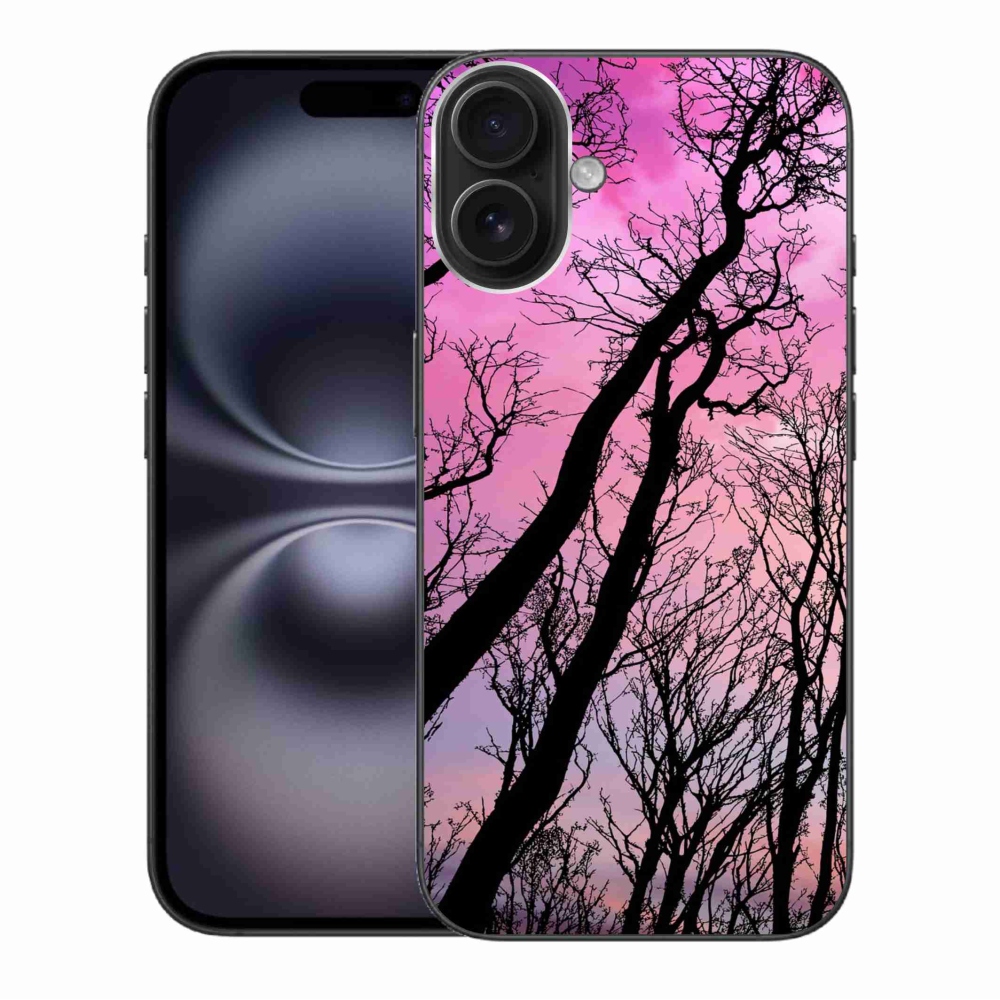 Gelový obal mmCase na iPhone 16 Plus - opadané stromy