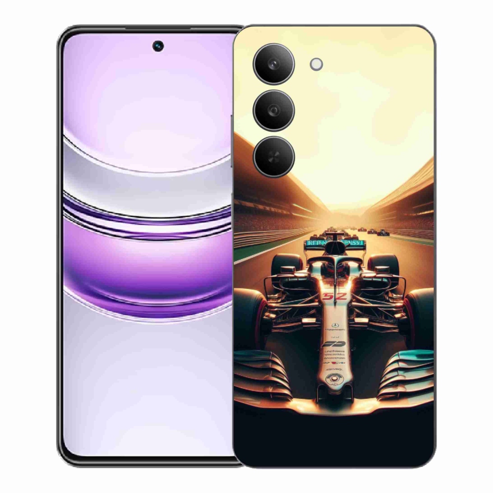 Gelový kryt mmCase na Realme 14x 5G - formule 1