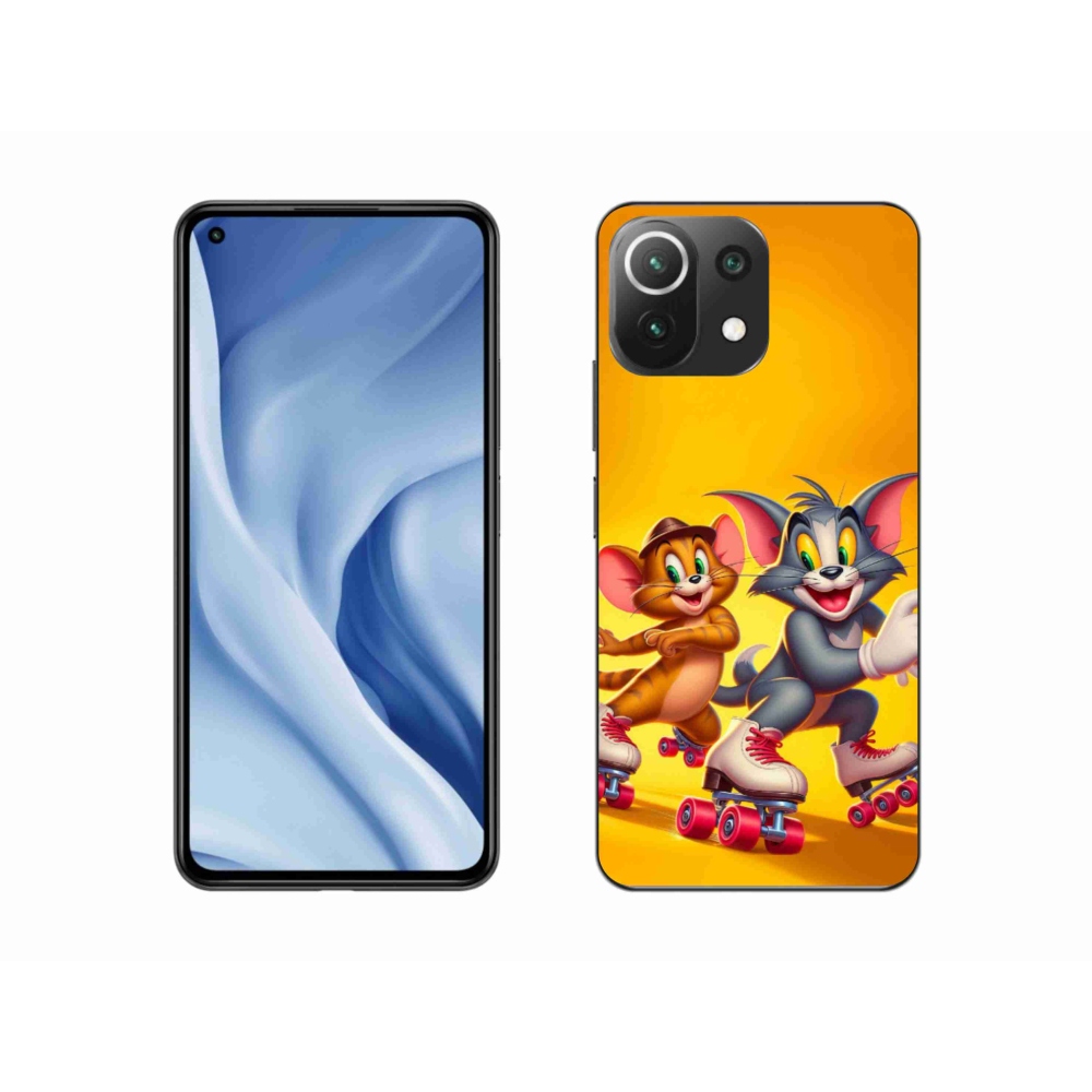 Gelový kryt mmCase na Xiaomi 11 Lite 5G NE - tom a jerry