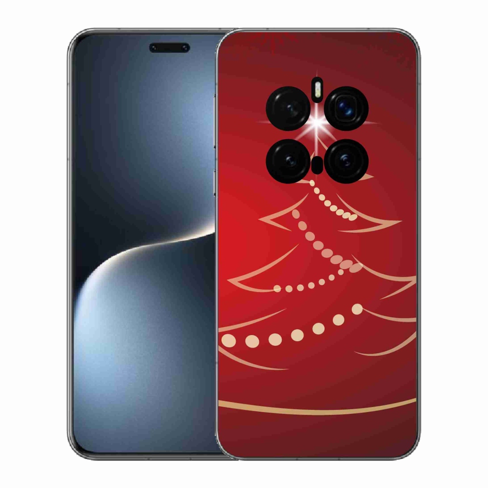 Gelový kryt mmCase na Honor Magic 7 Pro 5G - kreslený vánoční stromek