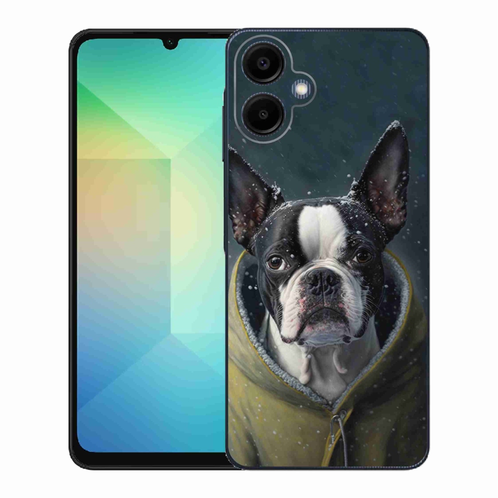 Gelový kryt mmCase na Samsung Galaxy A06 4G - buldoček