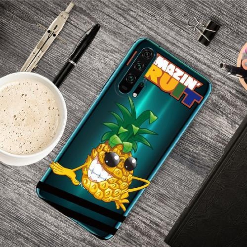 Cute gelový obal pro mobil Honor 20 Pro - ananas