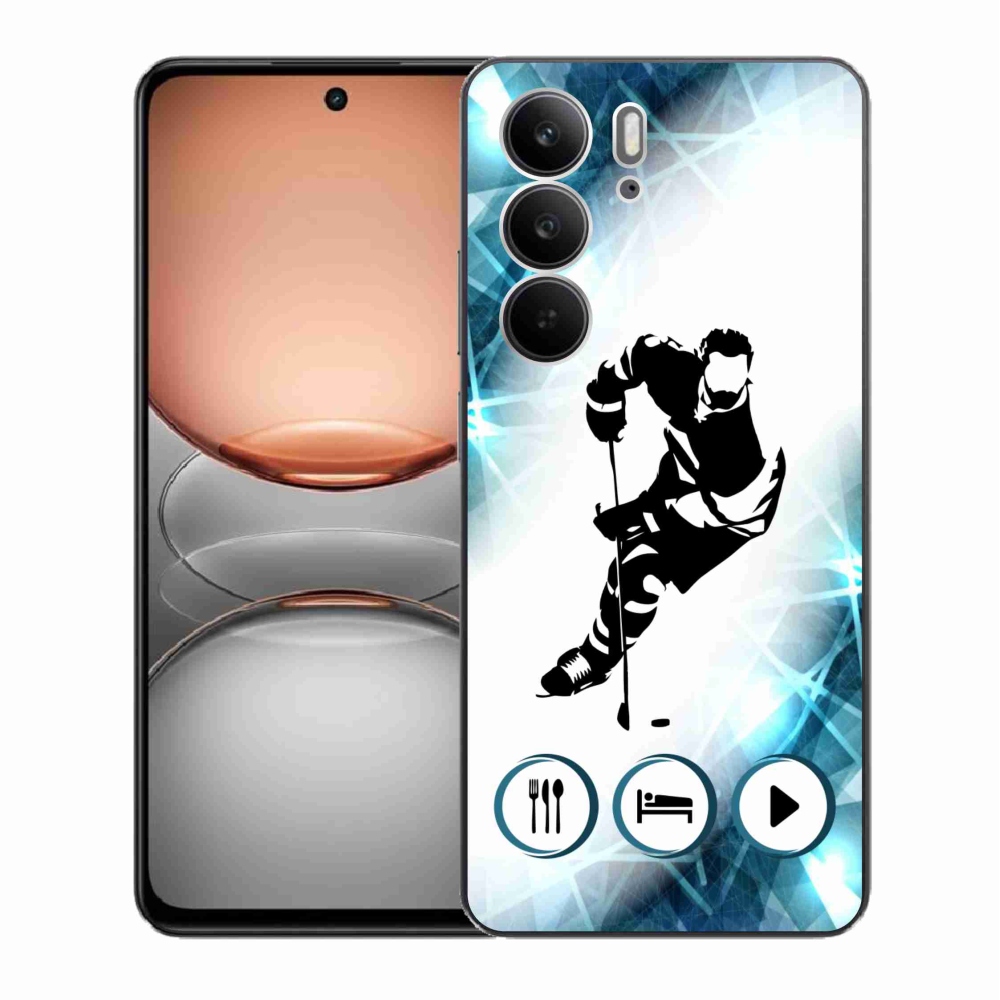 Gelový kryt mmCase na Realme C75 - hokej 1