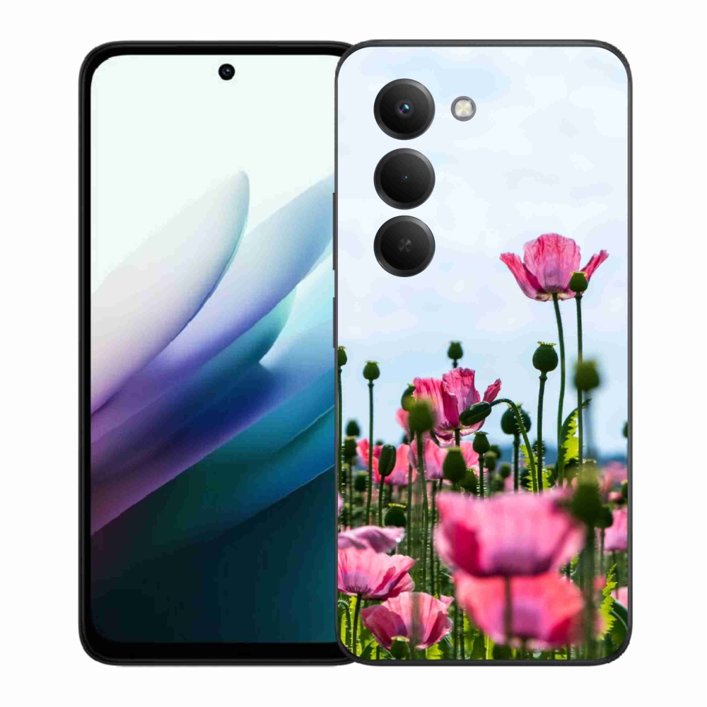 Gelový kryt mmCase na Xiaomi Redmi 15 4G/5G (171mm) - vlčí mák