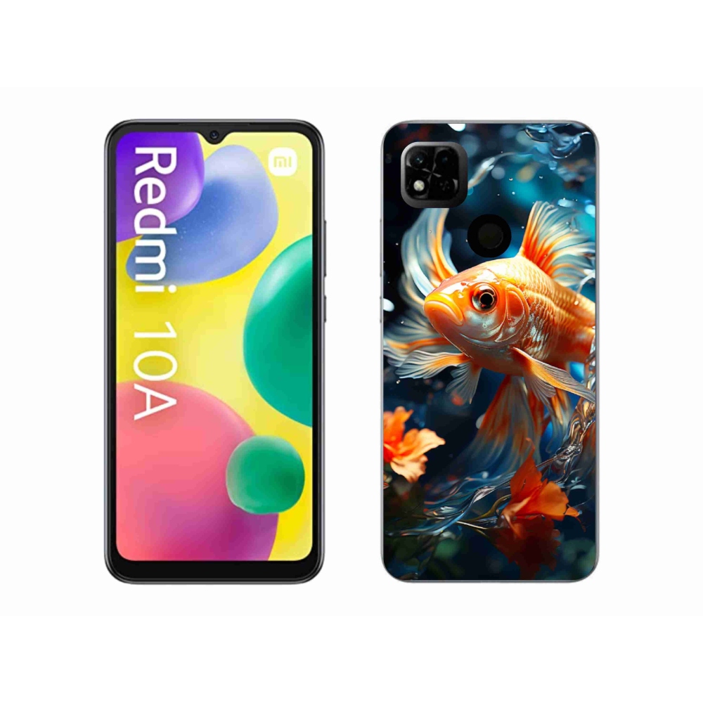 Gelový kryt mmCase na Xiaomi Redmi 10A - rybka