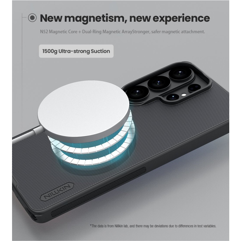 Nillkin Super Frosted PRO Magnetic Zadní Kryt pro Samsung Galaxy S26 Ultra Black