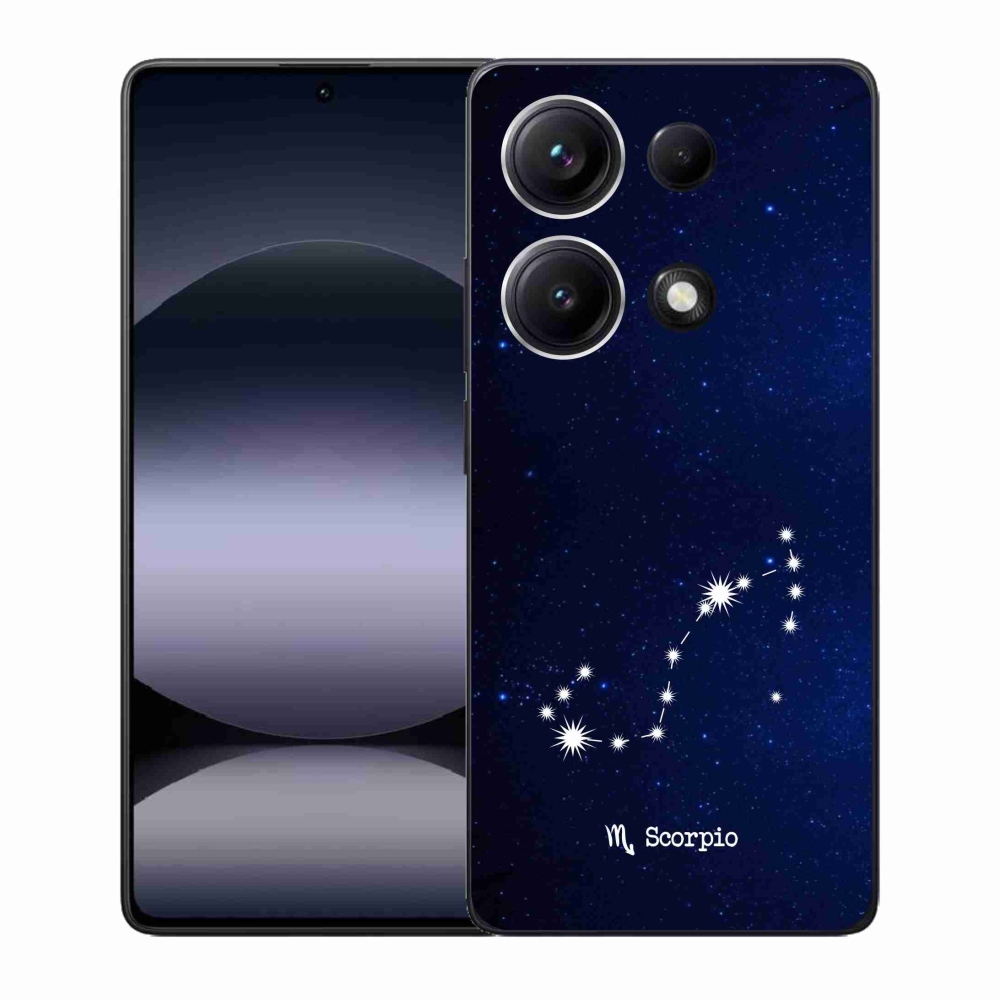 Gelový kryt mmCase na Xiaomi Redmi Note 14S - souhvězdí Štíra