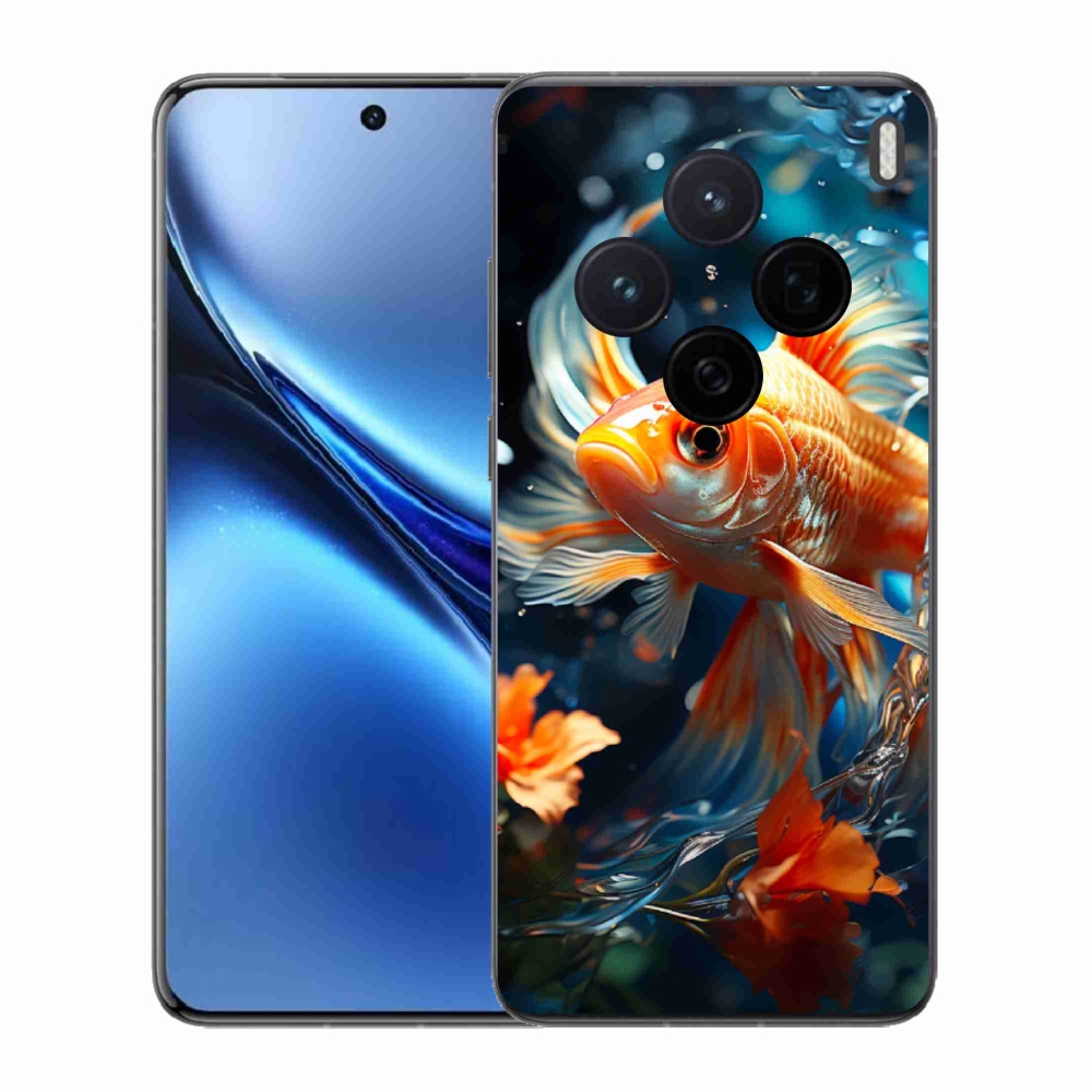 Gelový kryt mmCase na Vivo X200 5G - rybka