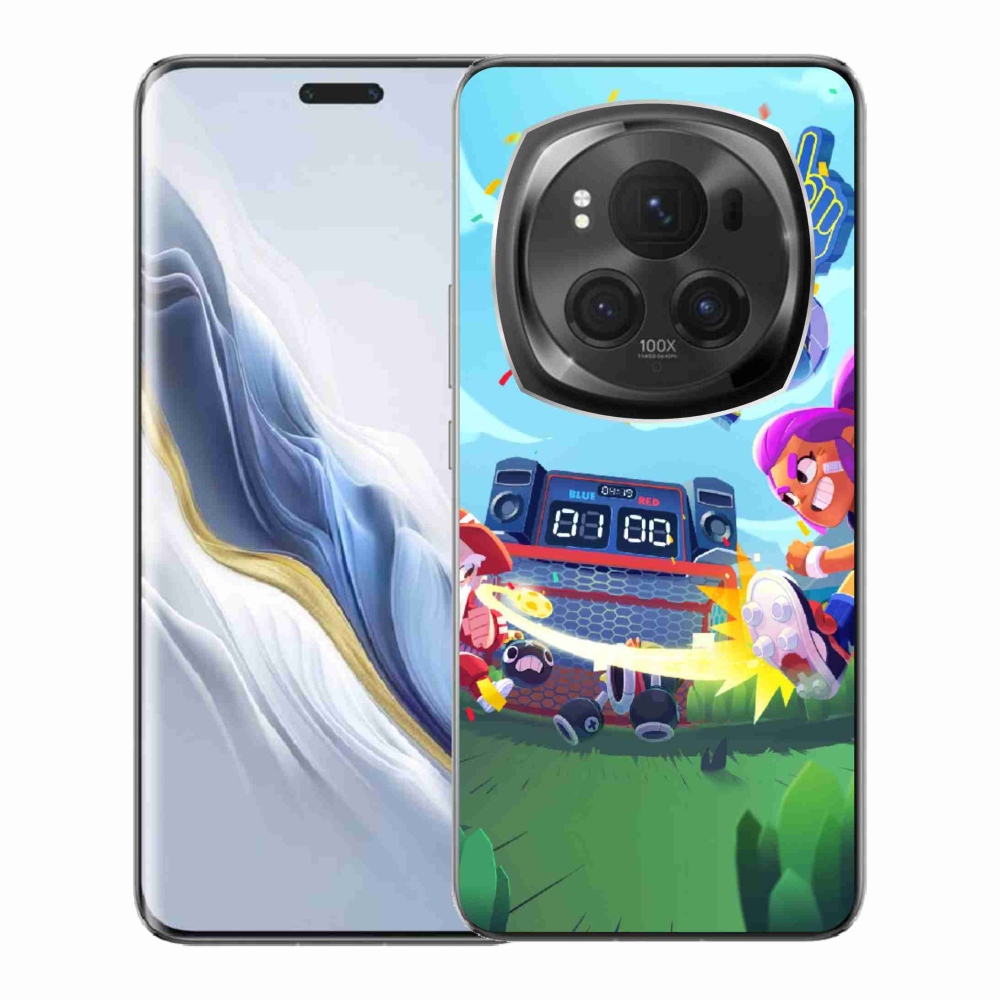 Gelový kryt mmCase na Honor Magic 6 Pro 5G - brawl stars 1