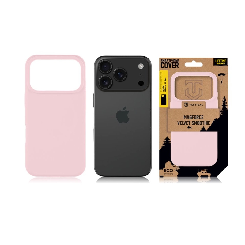 Tactical MagForce Velvet Smoothie Kryt pro Apple iPhone 17 Pro Pink Panther