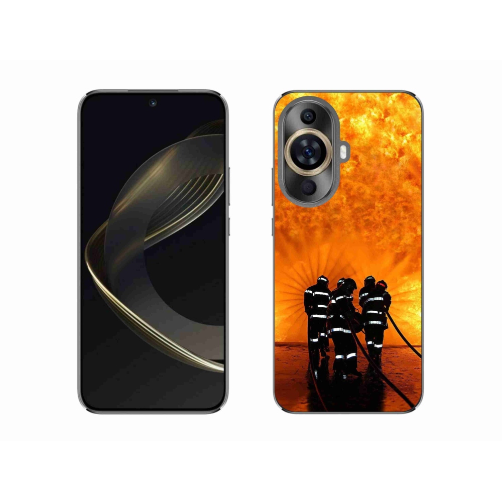 Gelový kryt mmCase na Huawei Nova 11 - požár