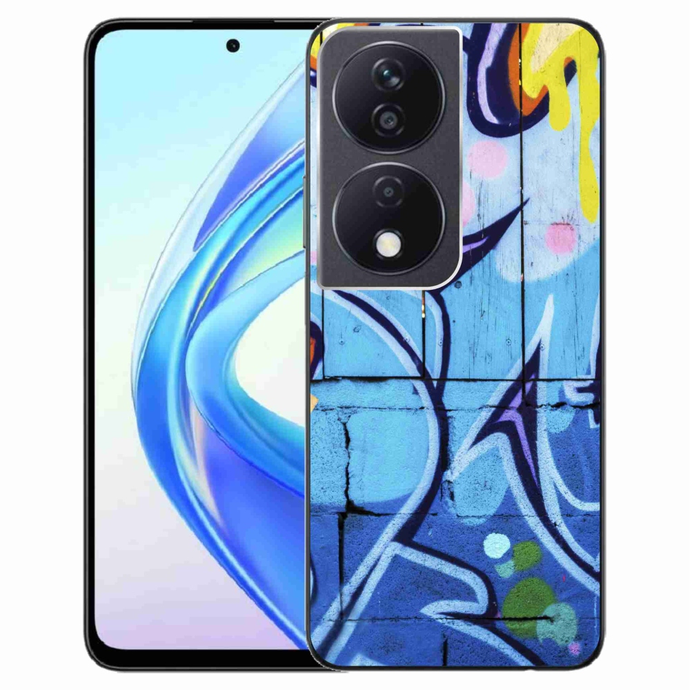 Gelový kryt mmCase na Honor X7b/Honor 90 Smart - graffiti