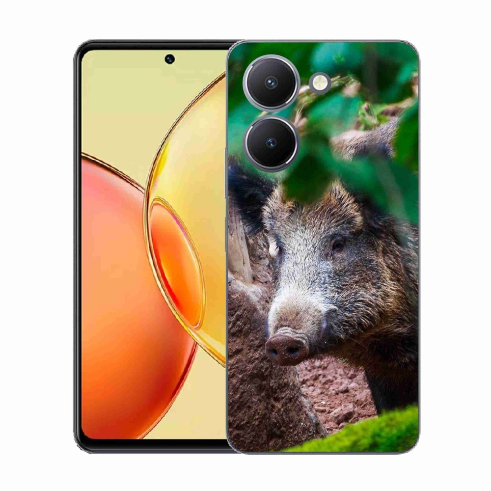Gelový kryt mmCase na Vivo Y36 - divoké prase