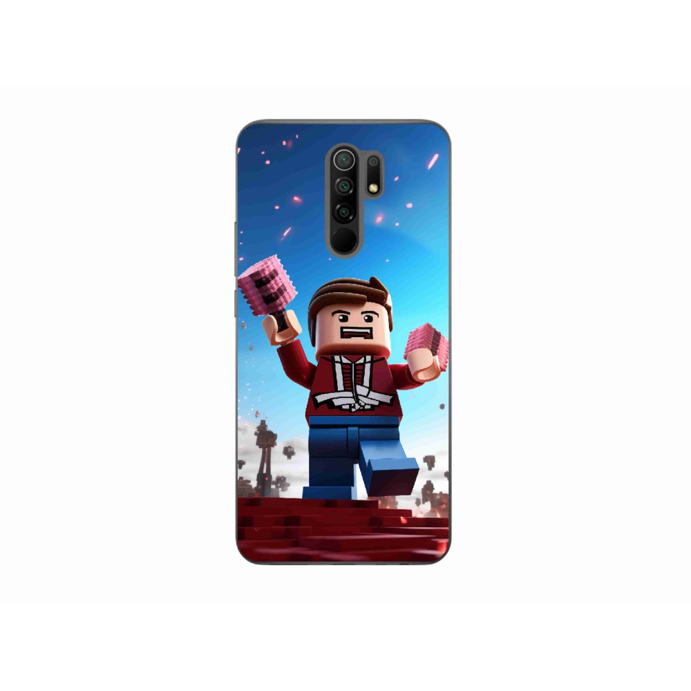 Gelový kryt mmCase na Xiaomi Redmi 9 - roblox 2