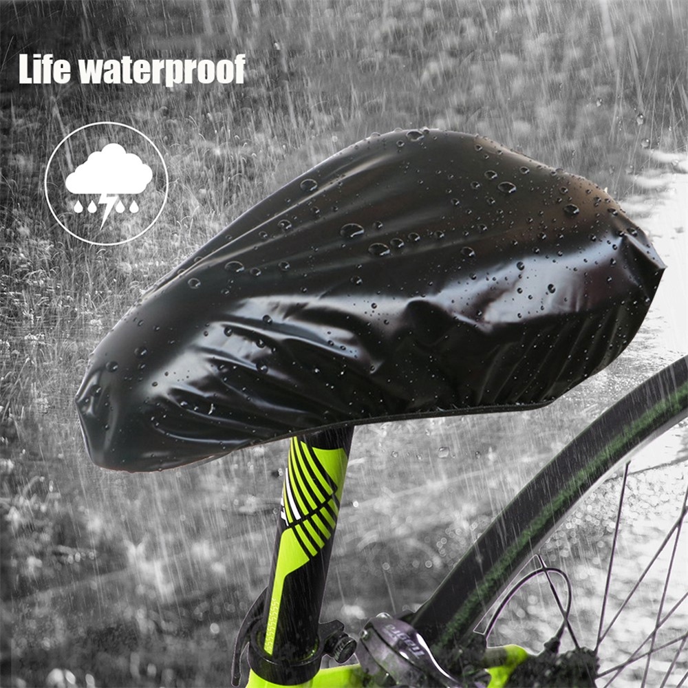 Voděodolný potah na sedlo kola s elastickým lemem – 2 ks