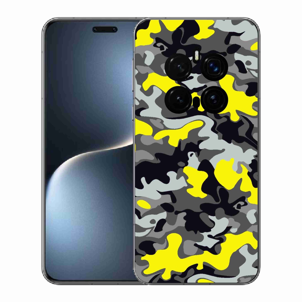 Gelový kryt mmCase na Honor Magic 7 Pro 5G - maskáčový vzor 6