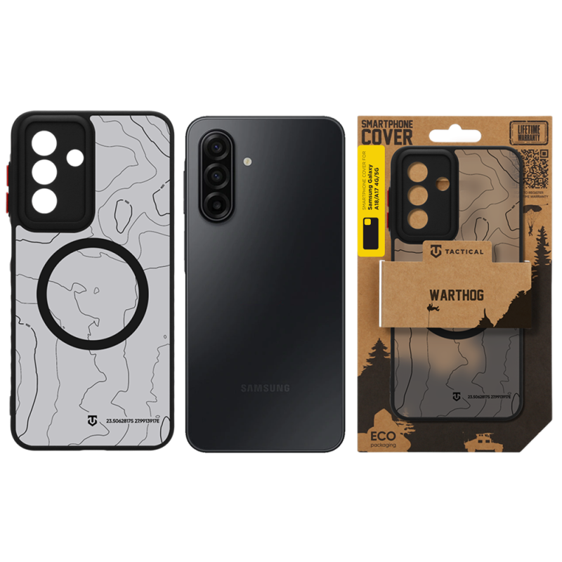 Tactical MagForce Warthog Kryt pro Samsung Galaxy A18 / A17 Asphalt