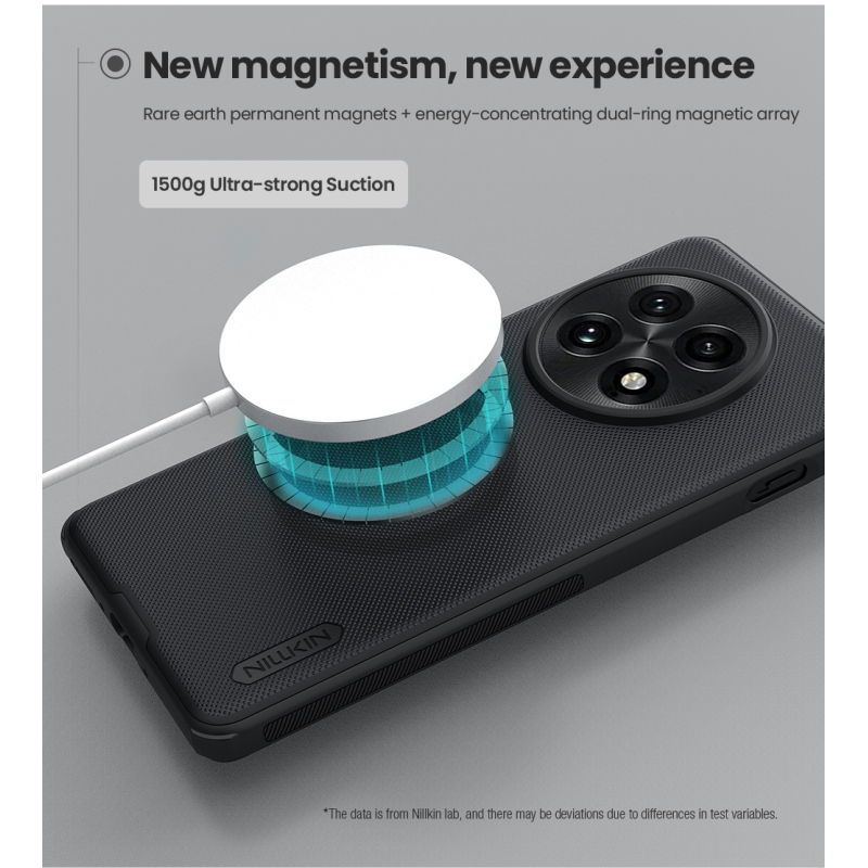 Nillkin Super Frosted PRO Magnetic Zadní Kryt pro OnePlus 13 Black
