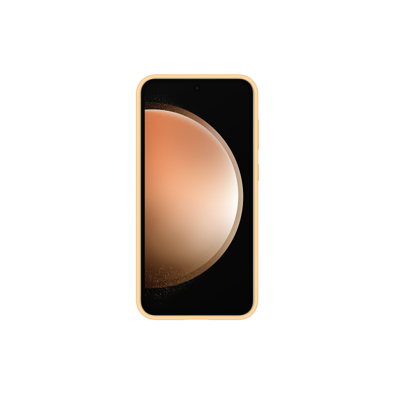 EF-PS711TOE Samsung Silikonový Kryt pro Galaxy S23 FE Apricot