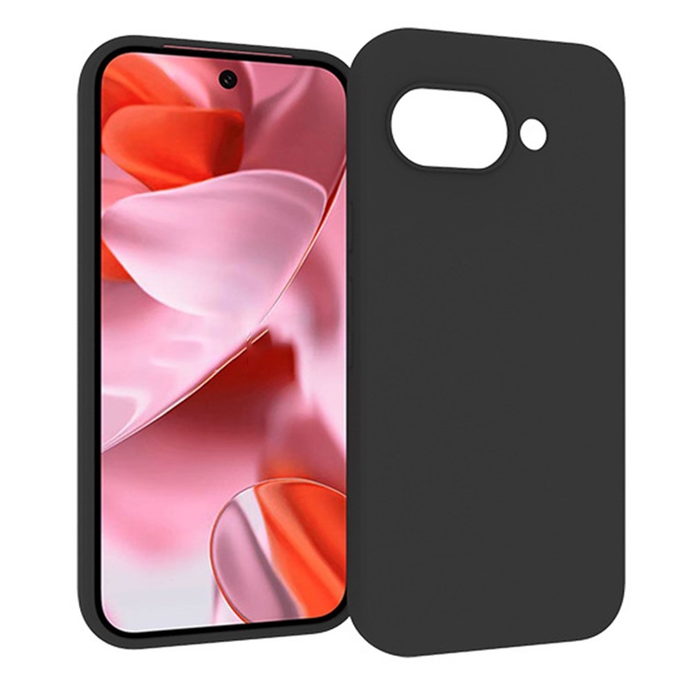 Matný gelový obal na Google Pixel 9a - černý