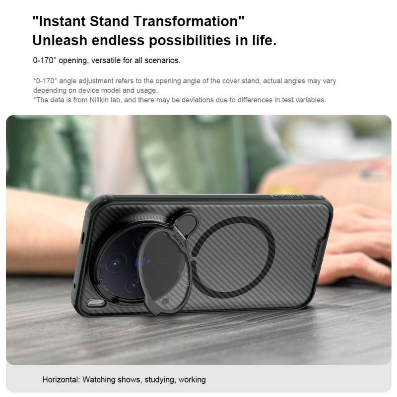 Nillkin CamShield Prop Magnetic Zadní Kryt pro Vivo X300 Black