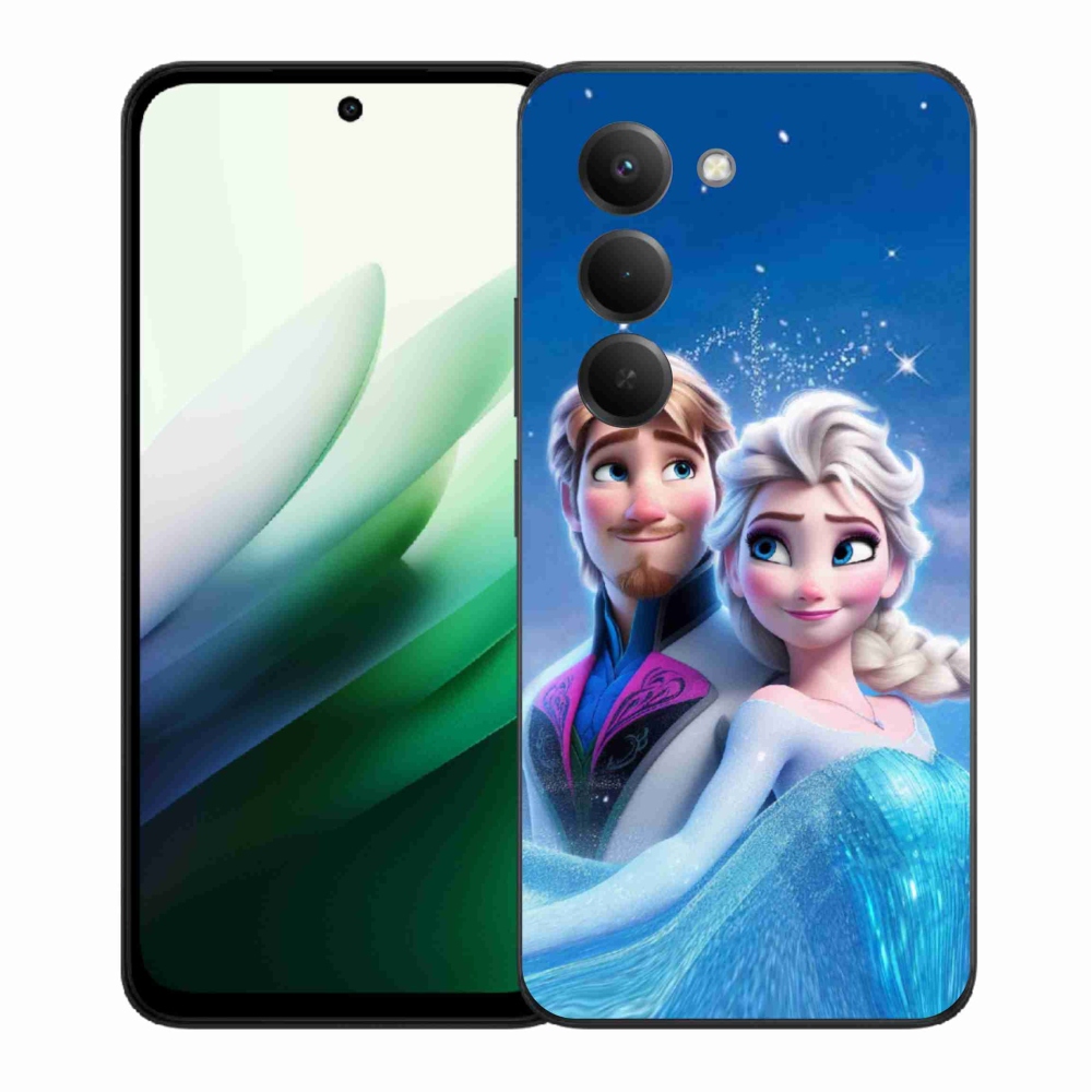 Gelový kryt mmCase na Xiaomi Redmi 15 5G - ledové království 1