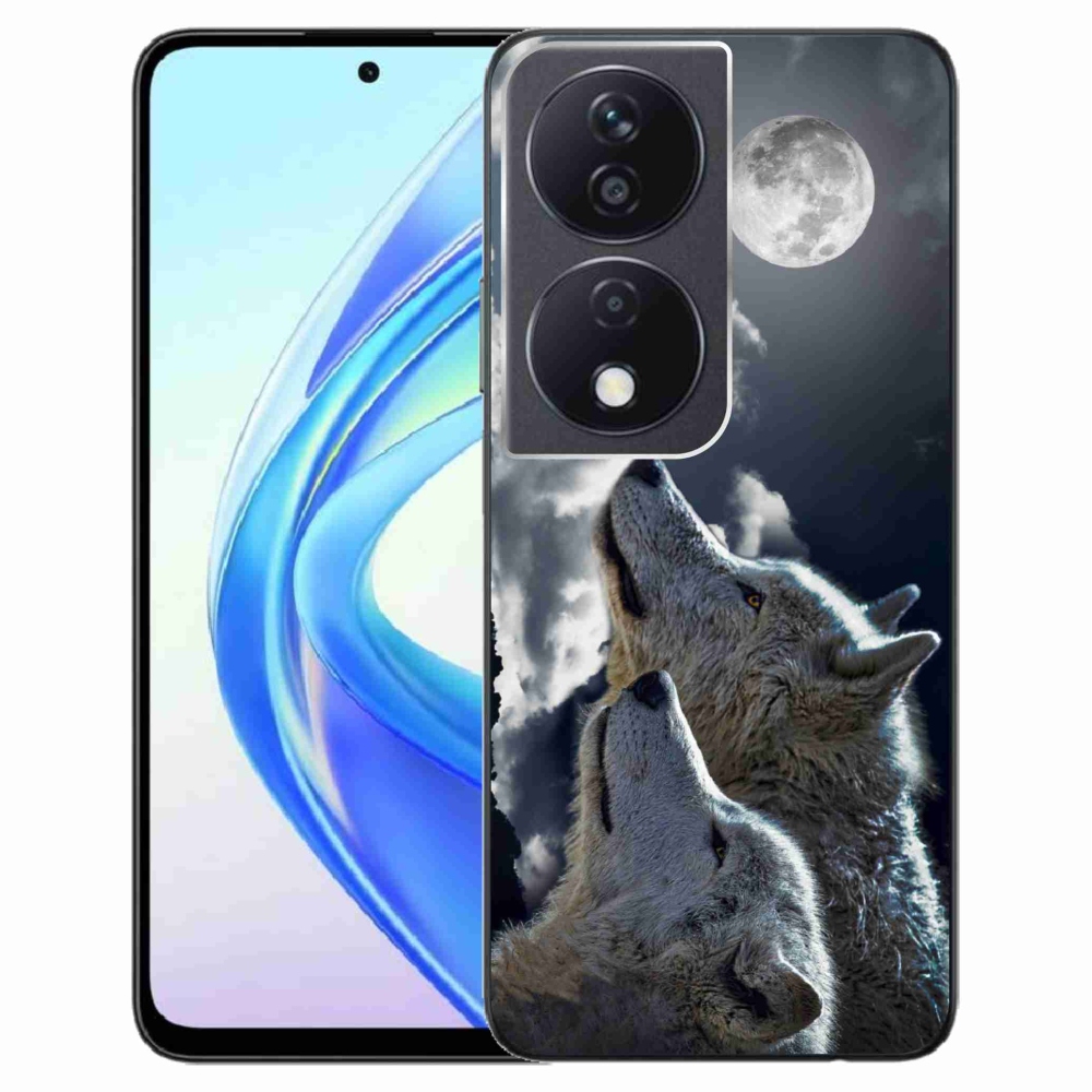 Gelový kryt mmCase na Honor X7b/Honor 90 Smart - vlci