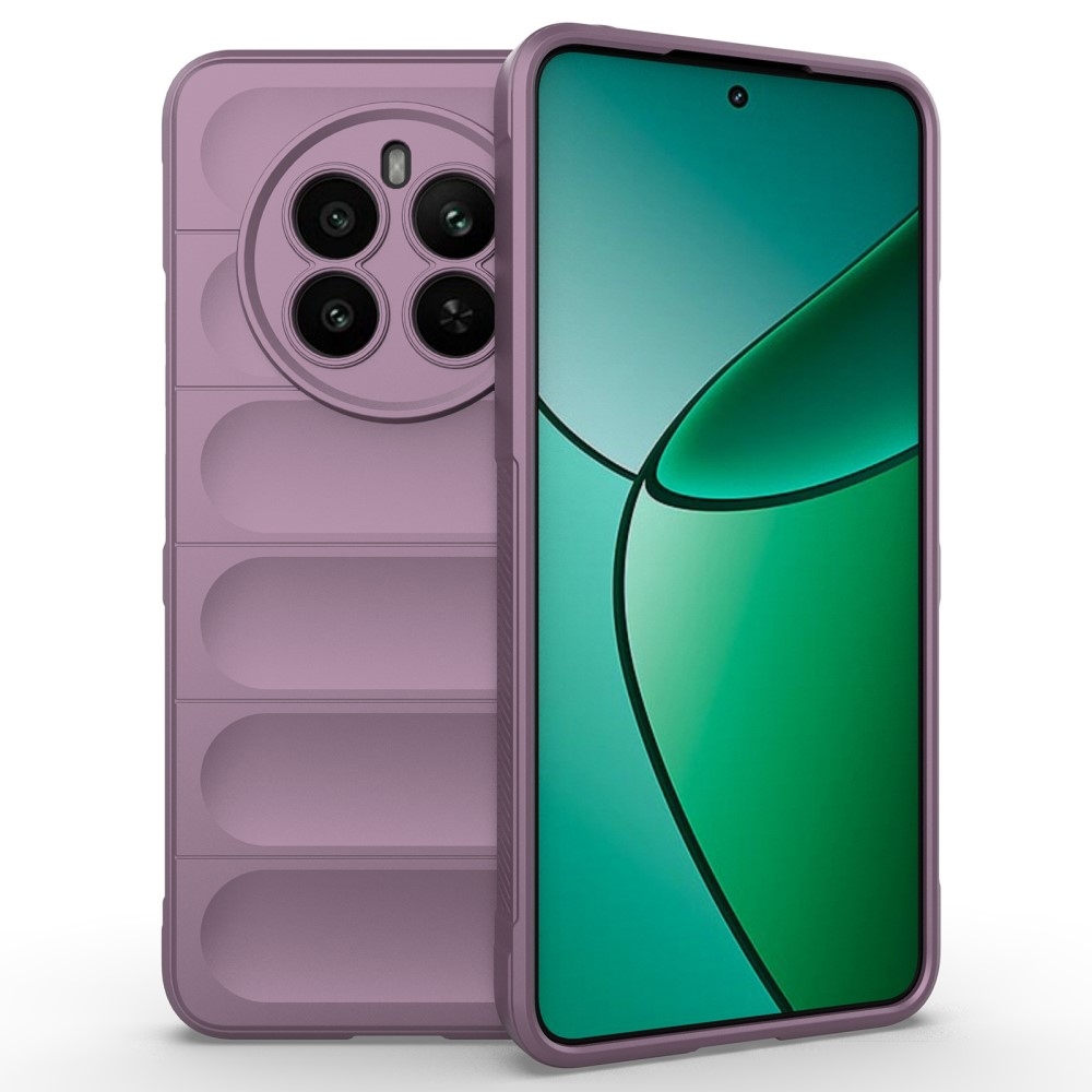 Rugg odolný gelový obal na Realme 12+ 5G - světlefialový