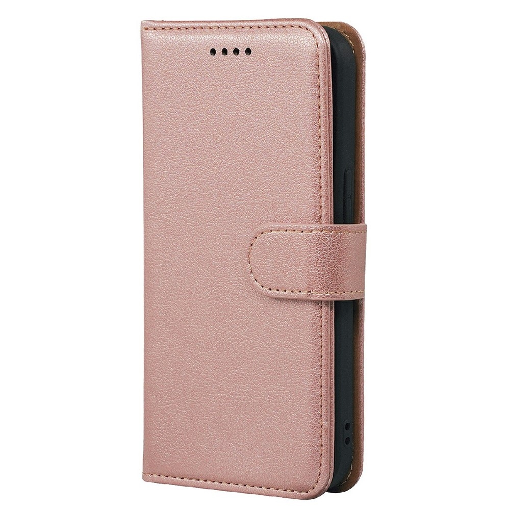 Clasp knížkové pouzdro na Xiaomi Redmi 15 5G - růžovozlaté