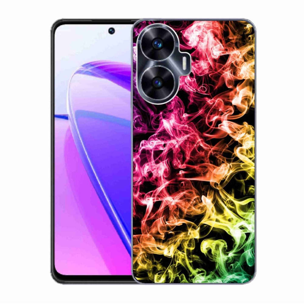 Gelový kryt mmCase na Realme C55 - abstraktní vzor 6
